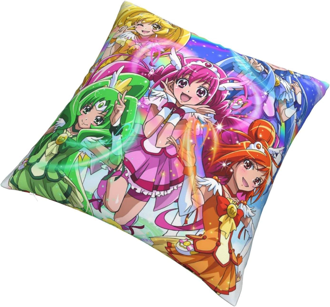 Amazon.co.jp: プリキュア 枕カバー 45×45cm ピローケース 防ダニ 抗菌